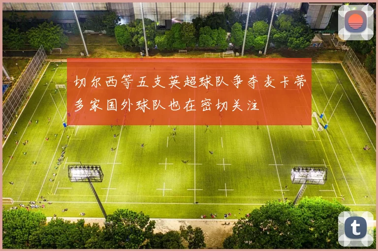 切尔西等五支英超球队争夺麦卡蒂多家国外球队也在密切关注